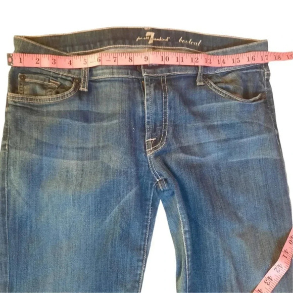 7 For All Mankind Bootcut Women Jeans RN 115561 CA56266 Size32 - Picture 7 of 10